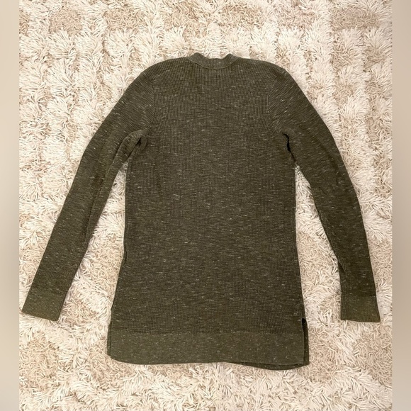 Abercrombie & Fitch Cardigan Size XS Olive Green Button Up Cardigan Sweater - Picture 5 of 5